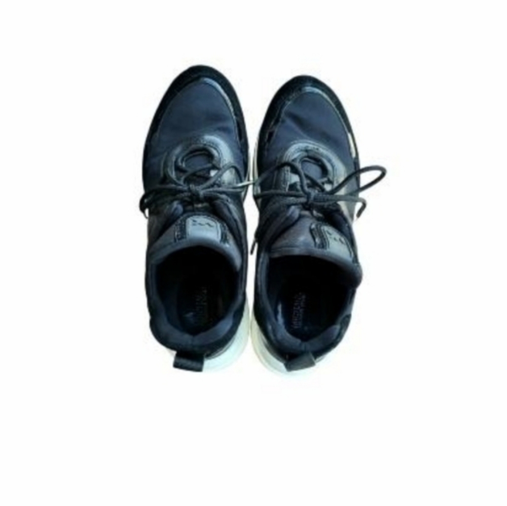 Michael Kors Olympia Extreme Black White Ivory Athletic Shoe Sneaker Women 10 - Picture 8 of 14